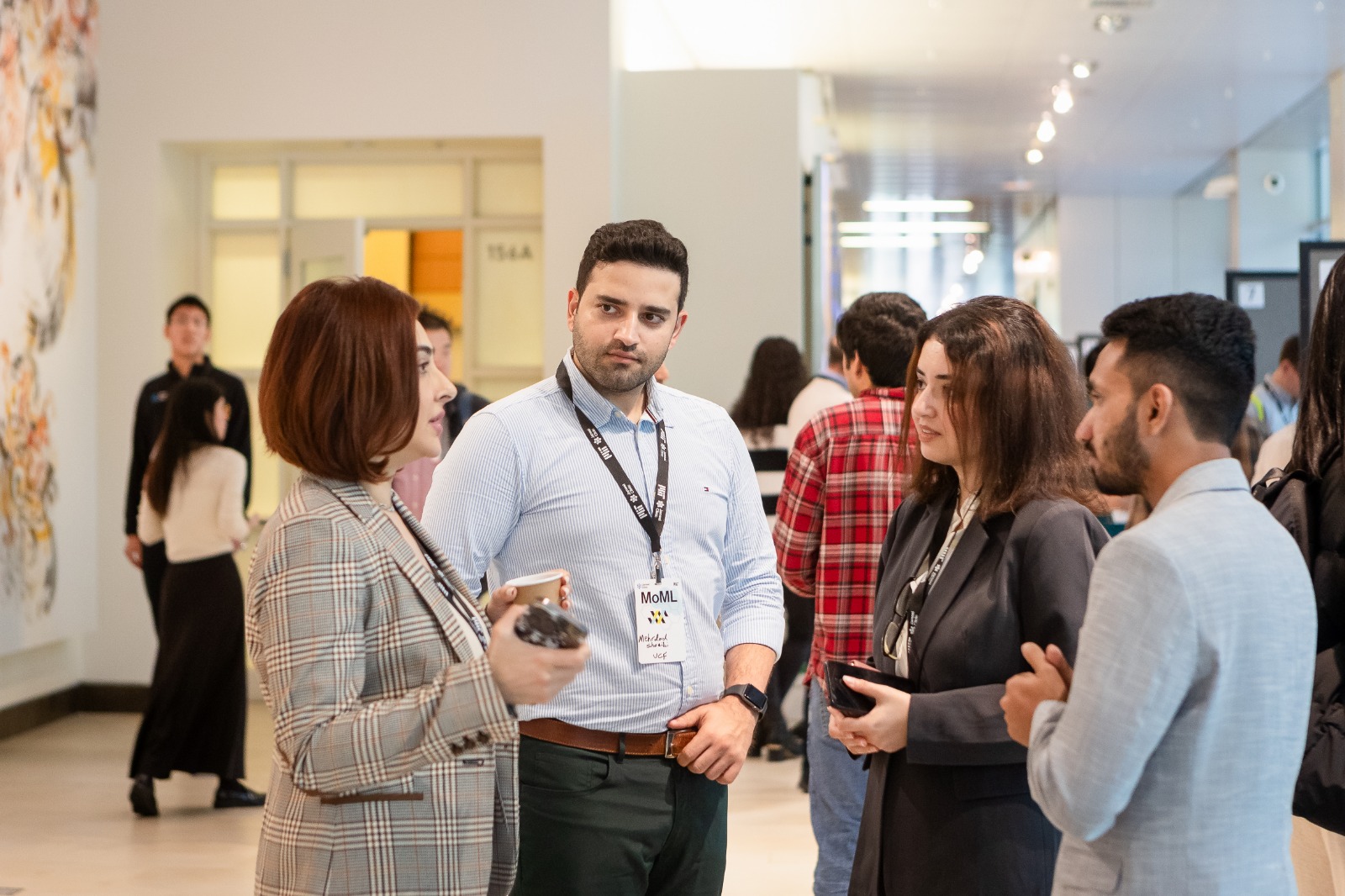 Discussion with Professors at MoML